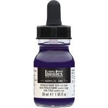 Liquitex  Professional Akrilik Mürekkep  30 ml  Phthalocyanine Blue Red Shade 314