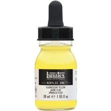 Liquitex  Professional Akrilik Mürekkep  30 ml  Fluorescent Yellow 981