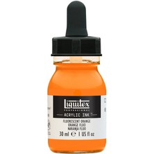 Liquitex  Professional Akrilik Mürekkep  30 ml  Fluorescent Orange 982