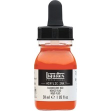 Liquitex  Professional Akrilik Mürekkep  30 ml  Fluorescent Red 983