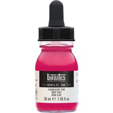 Liquitex  Professional Akrilik Mürekkep  30 ml  Fluorescent Pink 987