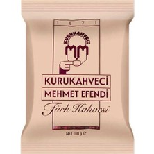 Mehmet Efendi Kurukahveci Türk Kahvesi 100 gr (50’li Set) (25'li x 2 Koli)