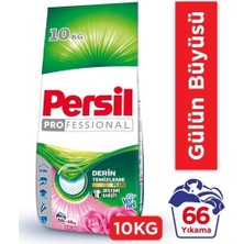 Persil Matik Toz Çamaşır Deterjanı 20 kg Gülün Büyüsü (2 Paket x 10 kg) (132 Yıkama)