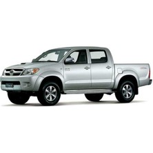 Karva Toyota Hilux Vigo 2012-2015 Kapı Kolu Iç Kaplama Siyah