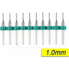 Mimozaavm Dremel Için 10 Parça 1.00 Mm Karbür Delme Mikro Matkap Ucu