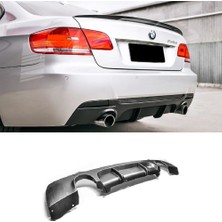 MKG Bmw E93 3 Serisi M Technic Difüzör Piona Black 2007 2008 2009 2010 2011 2012 2013 Sağ Sol Tek Çıkış