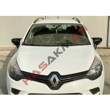 Hasakman Renault Clio 4 Batman Yarasa Ayna Kapağı Piano Black 2012 2013 2014 2015 2016 2017 2018 2019