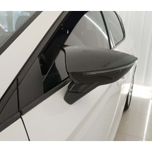 Hasakman Seat Leon Mk3 Batman Yarasa Ayna Kapağı Piano Black 2012 2013 2014 2015 2016 2017 2018 2019 2020