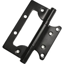 Maruf 4 Adet Çelik Yönsüz Kelebek Menteşe Mat Siyah Kapı Menteşesi