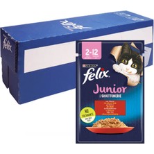 Felix Karışık Felix Junior - Yavru Pouch 26*85 gr