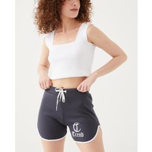 Efektif Mağaza Baskılı Basic Şort