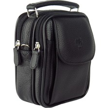 Doa Erkek Deri El Çantası Omuz Askılı Deri Portföy Çantası