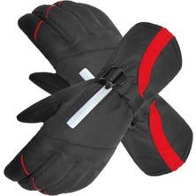 Segolike Yetişkinler Açık Hava Aktiviteleri İçin Kayak Termal Eldivenleri Snowboard Kırmızı XL (Yurt Dışından)
