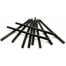 Robotistan 12 x 300 Mm Siyah Mum Tüp Silikon Çubuk - 1 Adet