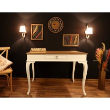 Wooding 100 cm Çekmeceli Masif Çalışma Masası