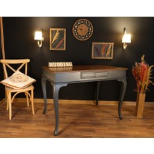 Wooding 120 cm Tek Çekmeceli Masif Çalışma Masası