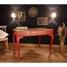 Wooding 120 cm Tek Çekmeceli Masif Çalışma Masası