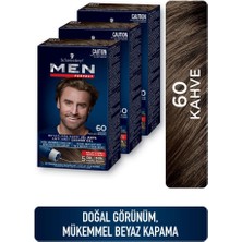 Schwarzkopf Men Perfect Saç Boyası 60 - Kahve  X 3 Adet