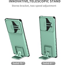 Zsykd Galaxy S22 Ultra 5G İçin Kamera Korumalı Telefon Kılıfı - Yeşil (Yurt Dışından)