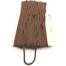 Koyu Kahve Kordon İp 3 mm 1 mt