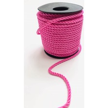 Koyu Pembe Kordon İp 4 mm 1 mt