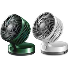 VShop Yangzi Turbo Sessiz Fan, Stil: Düzensiz Baş Mod Yeşil (Yurt Dışından)
