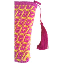 Elma El Örgüsü Wayuu Clutch Çanta