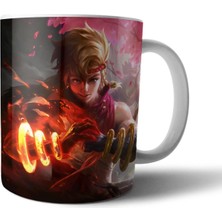 Pixxa Mobile Legends - Yin Kişiye Özel Isimli Kupa Bardak Model 1