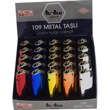 Erzi Çakmak Erzi 109 Metal Taşlı Klasik Çakmak 25'li