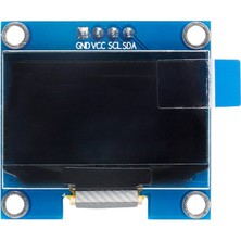 Rob Ada  1.3 Inch 128X64 Mavi OLED Grafik LCD Ekran SH1106 4 Pin I2C