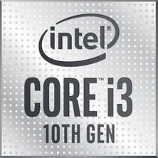 Intel Core i3-10100 4 Core 3.60GHz 6mb 65W LGA1200 10.nesil Tray (Grafik Kart Var Fan Yok)