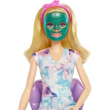 Barbie HCM82 Barbie, Işıltı Dolu Spa Günü Oyun Seti, Barbie Welness