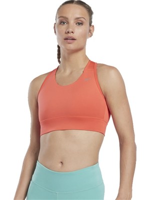 Reebok Bra Essentials High Kadın Turuncu Sporcu Sütyeni HK4775