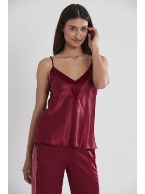 Pierre Cardin Saten 3lü Pijama Takımı 2040