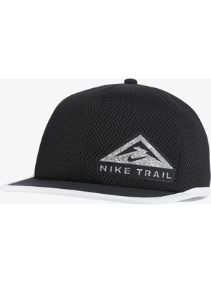 Nike Dri-Fit Trail Black Pro Hat Cap Strapback DC3625-011