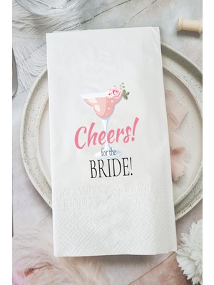 Pekshop Cheers For The Bride Konuşan Peçete Sunum Peçetesi