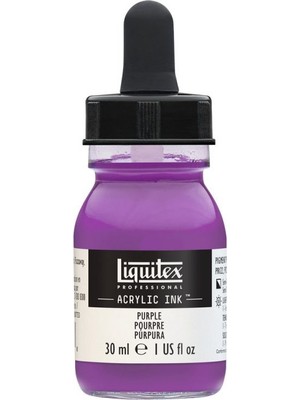 Liquitex  Professional Akrilik Mürekkep  30 ml  Purple 015