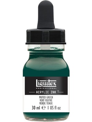 Liquitex  Professional Akrilik Mürekkep  30 ml  Muted Green 501