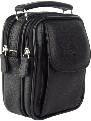 Doa Erkek Deri El Çantası Omuz Askılı Deri Portföy Çantası