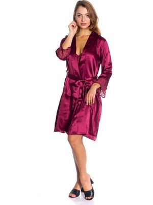 Pierre Cardin 2li Balensiz Kaplı Gecelik Sabahlık 4075