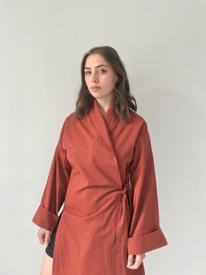 Kimonos Shop Kiremit Trençkot