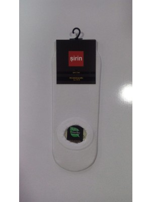 Şirin 7037 Premium Bambu Babet Çorap/beyaz/40-44-6 adet