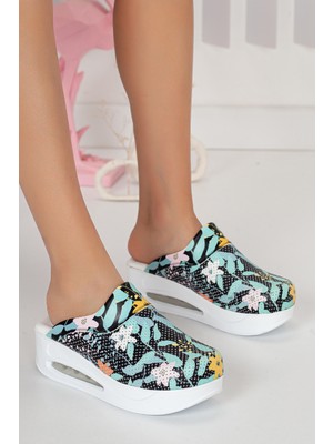 20tasarımterlik Kardelen Temalı Ortopedik Airmax Sabo Terlik Hemşire Terliği Hastane Terliği Ortopedik Terlik Hastane Terliği