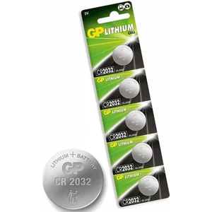 Gp CR2032 3 Volt Ultra Lityum Para Pil Pakette 5 Adet Bulunur