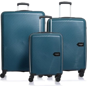 FSVLZYPP1138-SET Petrol Unisex 3 Lü Set Bavul