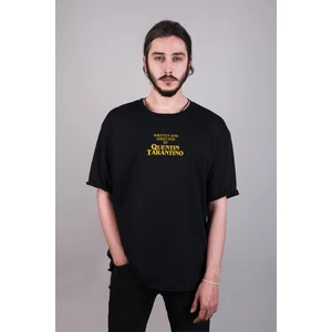 Written By Quentin Tarantino Yazılı Baskılı Oversize Unisex Tişört