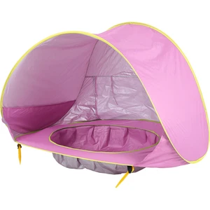 Goodtool Çocuk Yüzme Havuzlu Plaj Çadırı  - Pembe  (Yurt Dışından)