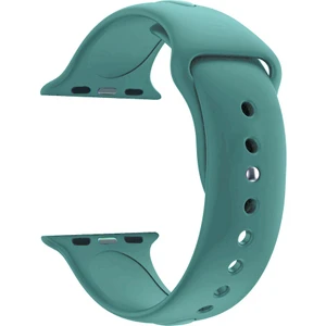 Apple Watch Seri 1 2 3 Için 42 mm Small Beden(S/m Size) Spor Silikon Kordon(54 Farklı Renk) Deniz Mavisi