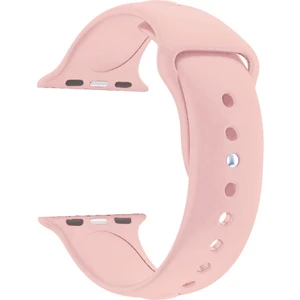Apple Watch Seri 1 2 3 Için 42 mm Small Beden(S/m Size) Spor Silikon Kordon(54 Farklı Renk) Somon