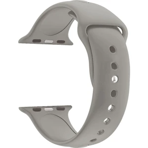 Apple Watch Seri 1 2 3 Için 38 mm Small Beden(S/m Size) Spor Silikon Kordon(54 Farklı Renk) Taş Rengi